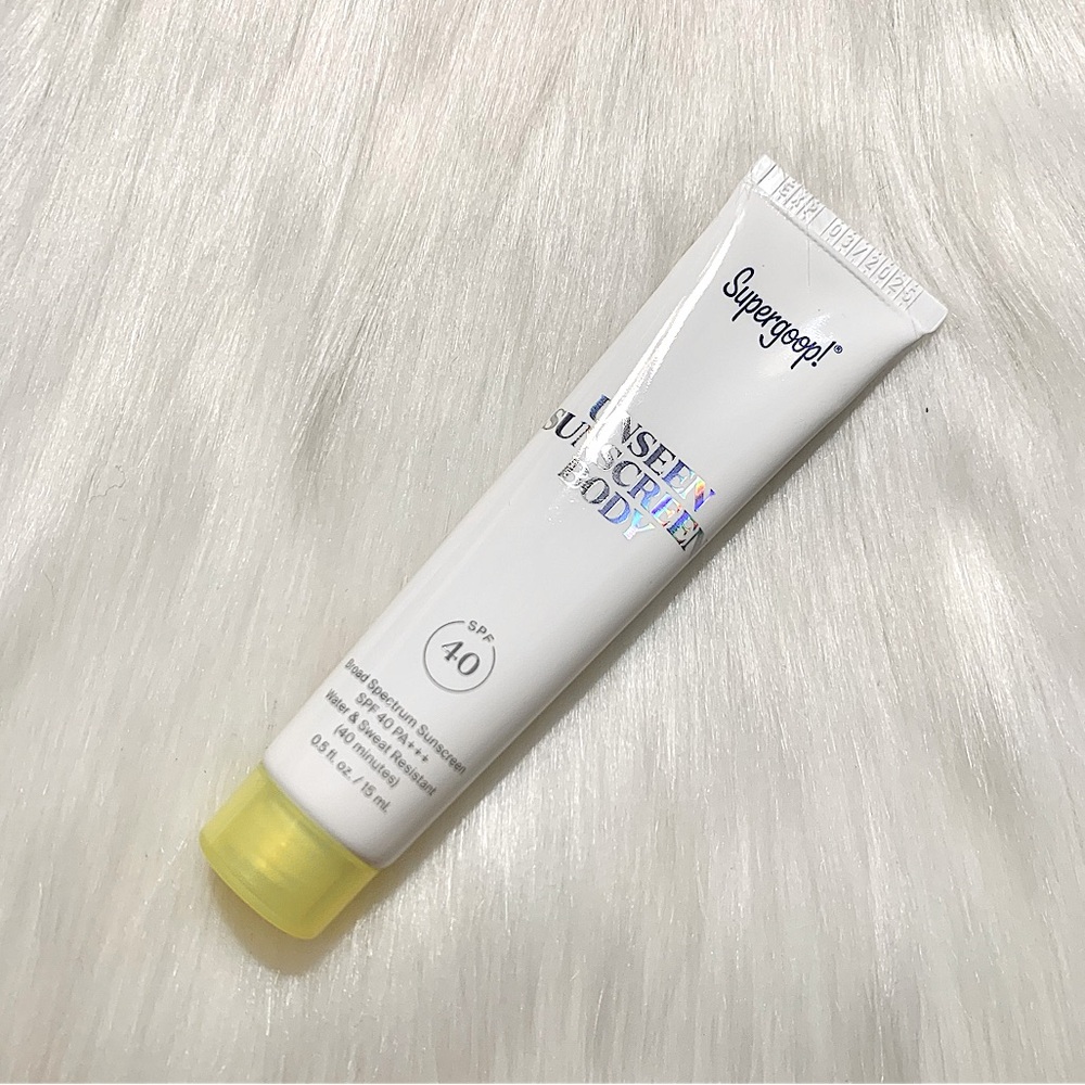 4/$30 Bundle☀️Supergoop! Mini Unseen Sunscreen Body SPF 40 .5oz NEW